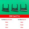 11Pcs , Sim Card Reader Holder SIM Card Tray Holder Slot Replacement Parts For Moto Razr 1G 1111 Razr 11 Ultra Razr 11