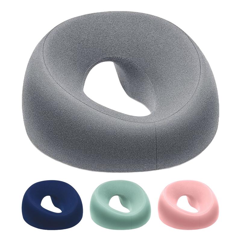 Lying Down Pillow Memory Pillow Massage Face Cradle Cushion Travel Neck Pillows Face down Pillow for Body Massage Headrest