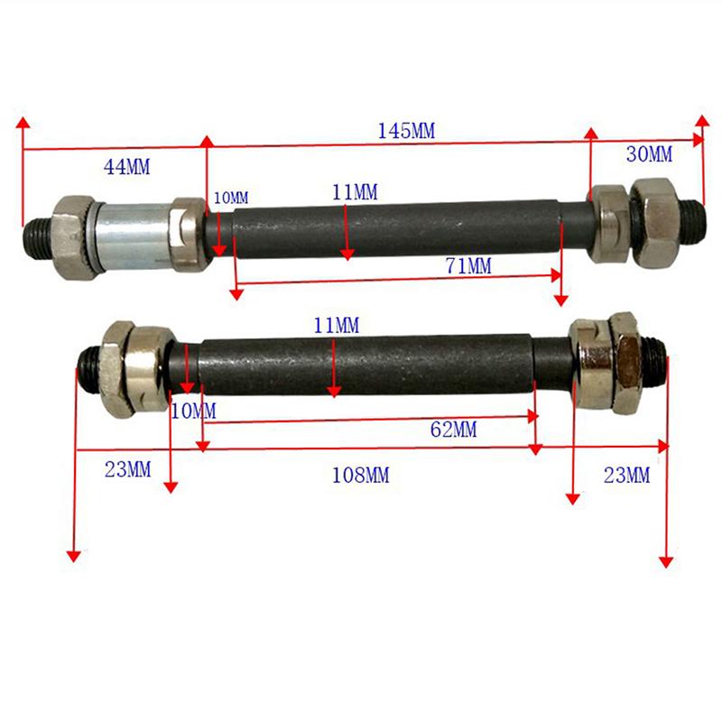 Mtb Mountainbike Fahrrad Schnellspanner Vorne Hinten Achsen Hohlnabe Wellenhebel