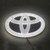 High quality 4D Car Front Grille Trunk Logo LED Light Retrofit for Toyota Hilux Prius Avensis Auris Corolla Camry RAV4 VIOS SIEN FO1