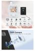 2.8-inch HD Baby Monitor with Video Intercom and Home Surveillance Camera