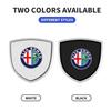 Car Sticker For Alfa Romeo 159 147 1/2pcs 3D Metal Car Styling Shield Emblem Badge Stickers For Alfa Romeo Giulia Giulietta 156  zj1