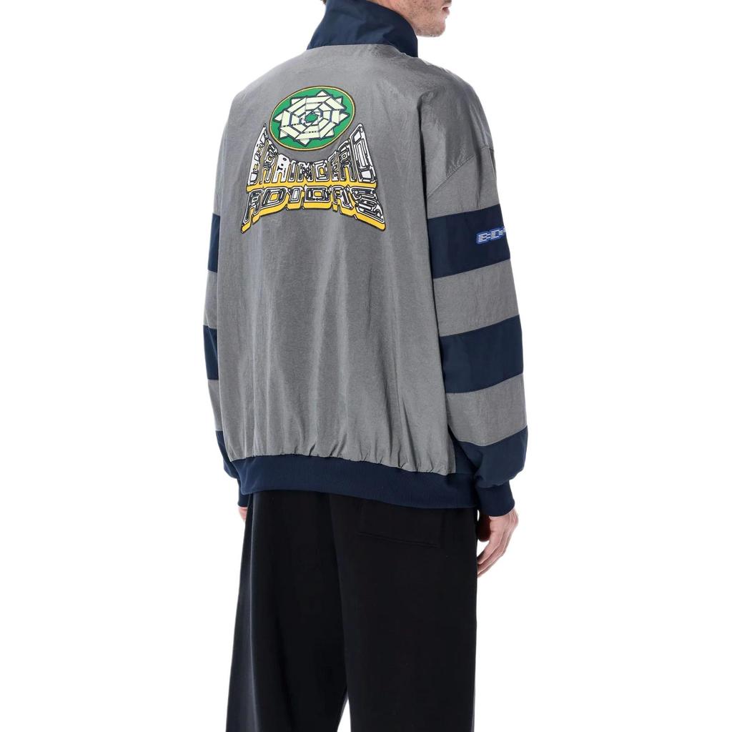 adidas X Brain Dead Collaboration Loose Half-Zip Long Sleeve Sweatshirt Unisex Sweatshirt JZ1055
