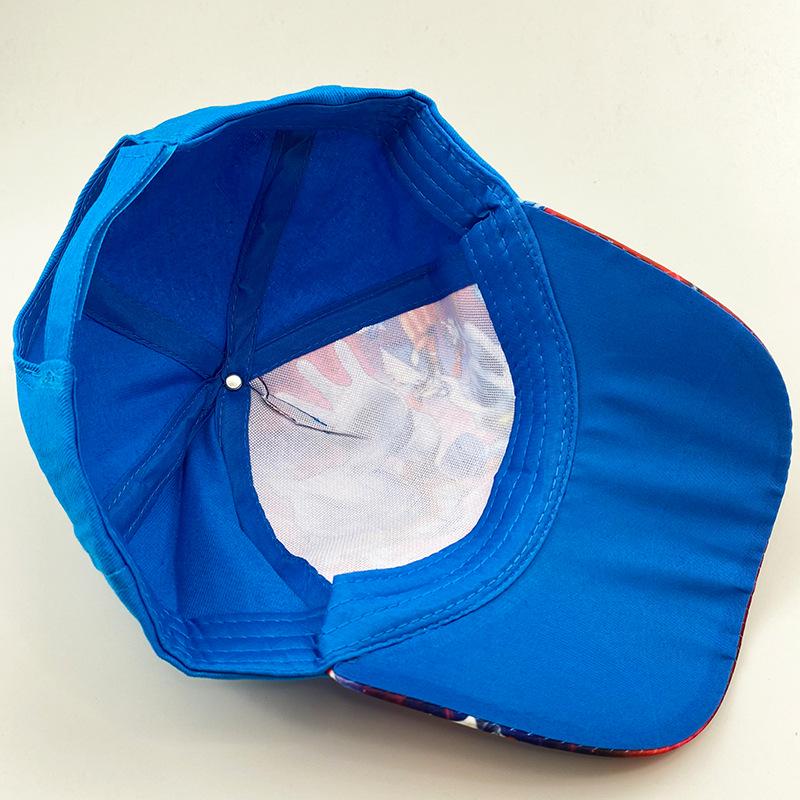 Superhero Kids' Sun Protection Hat for Spring/Summer – Cartoon Boys' Baseball Cap with Duckbill Visor