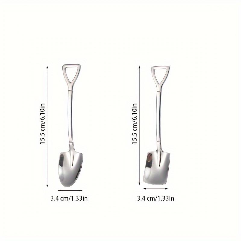 

2pcs Bulk Kitchenware & Tableware - Dessert And Coffee Spoon Shovel for Hotels And Restaurants