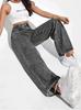 Retro Washed Loose Straight-Leg Jeans for Women - Casual, Versatile Long Pants