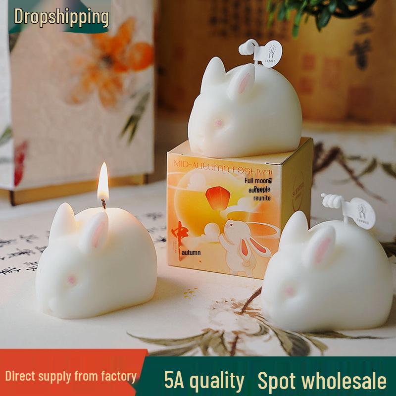 

Mid-Autumn Festival Moon Rabbit Aromatherapy Candle Souvenir