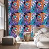 Modern graffiti drawings wallpaper for living room and bedroom 50x1000