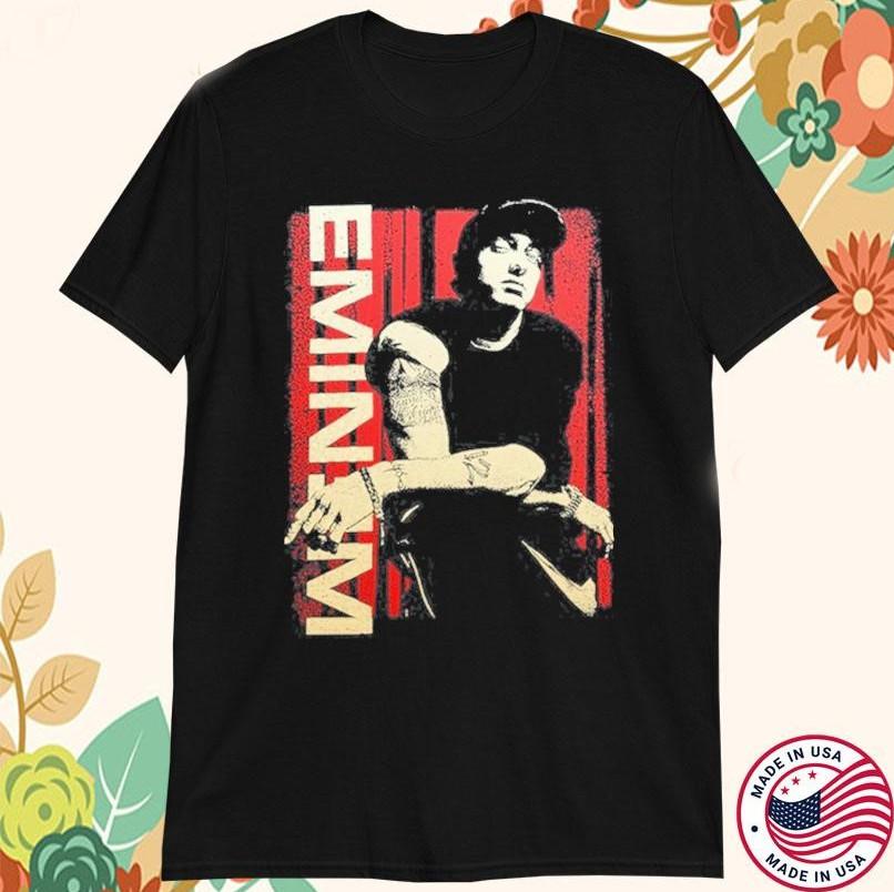 Eminem Rapper Hip Hop Gift for fans T-shirt size S-5XL XL