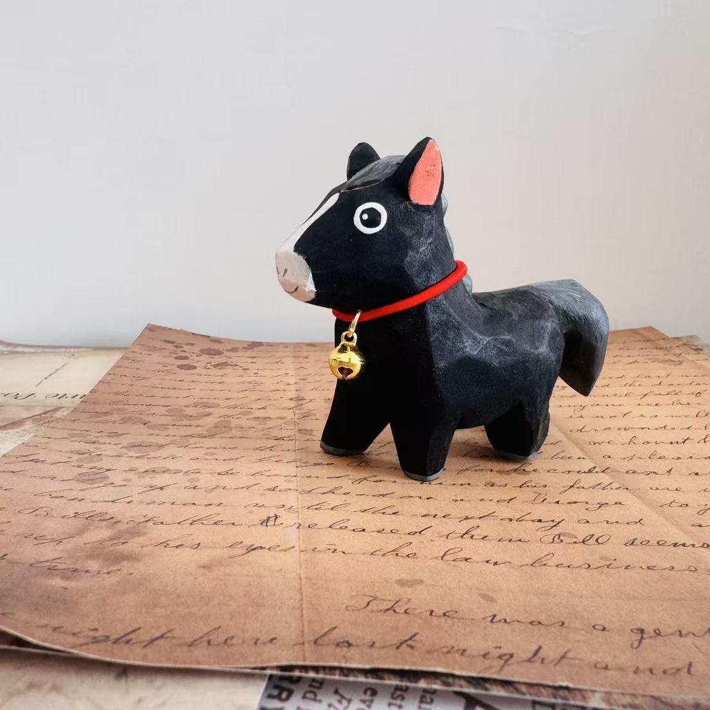 Wooden Zodiac Small Horse Decor With Handcrafted Craft For Home And Office Decor