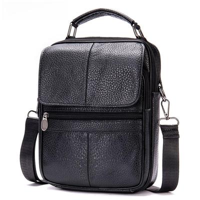 Borsa da Uomo in Vera Pelle Ipad Patta Borse a Tracolla Uomo Pelle Borsa Firmata Uomo Messenger Manico Superiore per Uomo