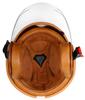 3C Certified Retro Leather Electric Motorcycle Helmet with Dual Visor – Unisex, Warm for Autumn/Winter