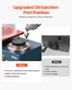 Vacuum Investing Casting Machine 290W Power 3CFM Pump Bell Jar for Jewelry