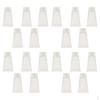 20 Pieces 30 Ml Plastic Bottles Storage Case Container with Lid Cap for , ,Shower Gel Etc
