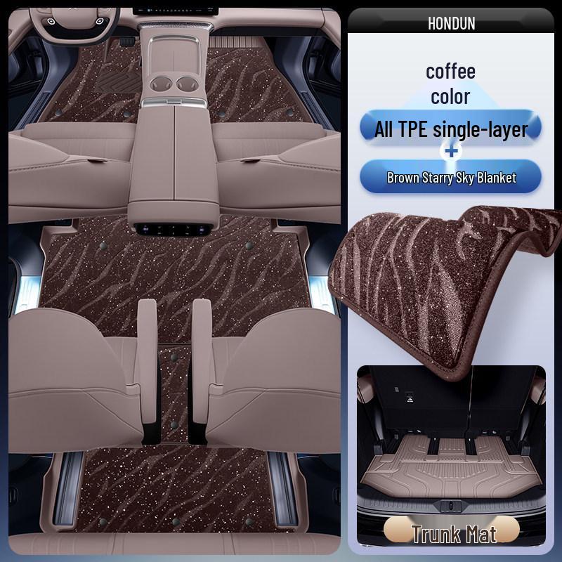 TPE2026 Extended Range Floor Mats & Interior Carpet Set for XPeng X9