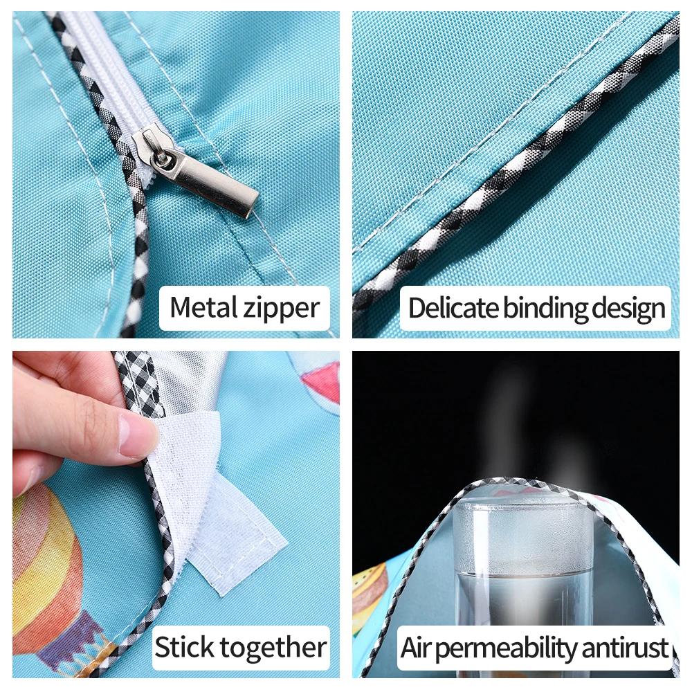 Waterproof Washing Machine Cover Home Polyester Roller  Laundry Silver Coating Dustproof Case Cover