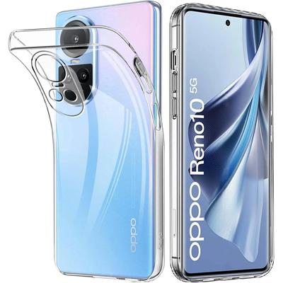 Transparent Silicone Soft Phone Case For Oppo Reno 10 5G 8T 4G 10 Pro 5G 8 Pro A18 A38 A78 A58 A98 5G 4G A17 A16 Ultra Thin Clear Case Back Cover