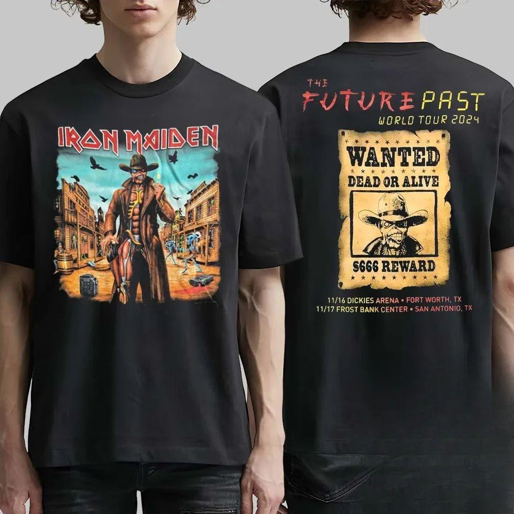 2025 Heavy Metal Band Motorcycle T-shirt for Men and Women Universal Short Sleeve Fashion Top Casual Brand Retro Hip Hop T-shirt