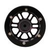 4PCS Wheel Hub 1.9’’ Beadlock Metal Wheel Rims with 12 Spokes for Remote Control Car Toy 1/10 Crawler SCX10 Accessory