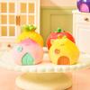 Mini House Micro Landscape Decoration Cartoon Tiny Fruit Shaped House Miniature Resin Figurine for Plant Pot Fairy Garden Accessory