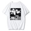 Attack On Titan Print Unisexs and Womens Cotton Tshirts 2026 Summer  Cartoon Pattern Loose Casual Shortsleeved Top