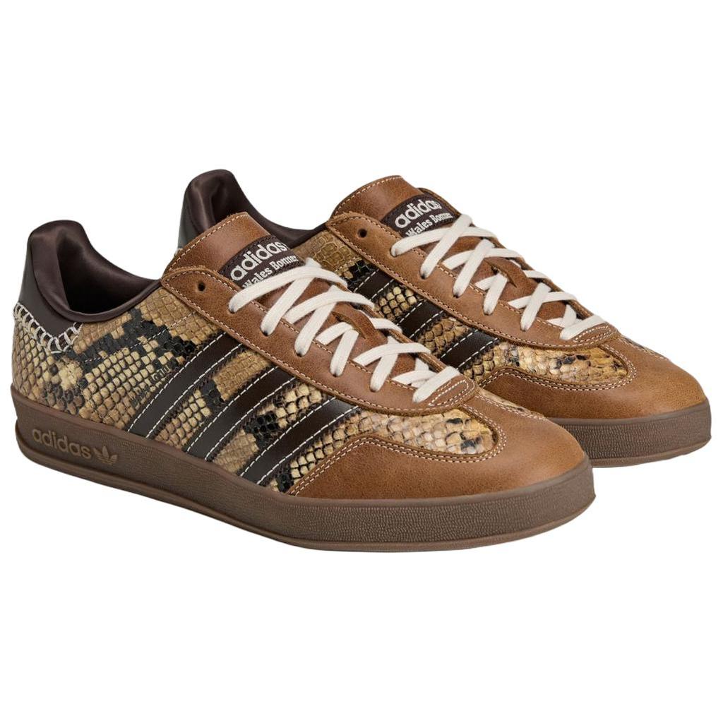 Adidași Unisex Wales Bonner x adidas Gazelle Snake Dusty Rust Maro Wonder-White Core-Burgundy KK3641