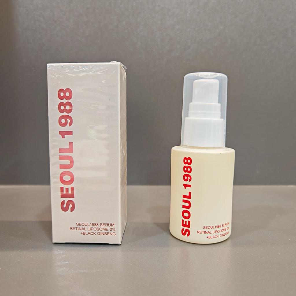Seoul 1988 Eye Cream: Retinol-Infused for Dark Circles & Eye Bags; Hydrating & Moisturizing.