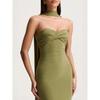Women's Summer New Style Halterneck Streamers Twisted Braided Chest Open Back Slim Niche Long Dress Wholesale