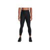Under Armour Solid Color Casual Tight Fitness Cropped Sports Pants Women Bottoms Black 1369905-001