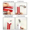 Cable Covers Household Wire Duct Waterproof Floor Cable Cover For Outdoors Home Bathroom Bedroom Study Workplace Living Room