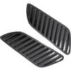 Car Front Grill Hood Cover, Carbon Fiber Bonnet Grill Air Outlet Vent Cover Trim For E90 E91 E92 F30 E46 DTM Style, 500136171