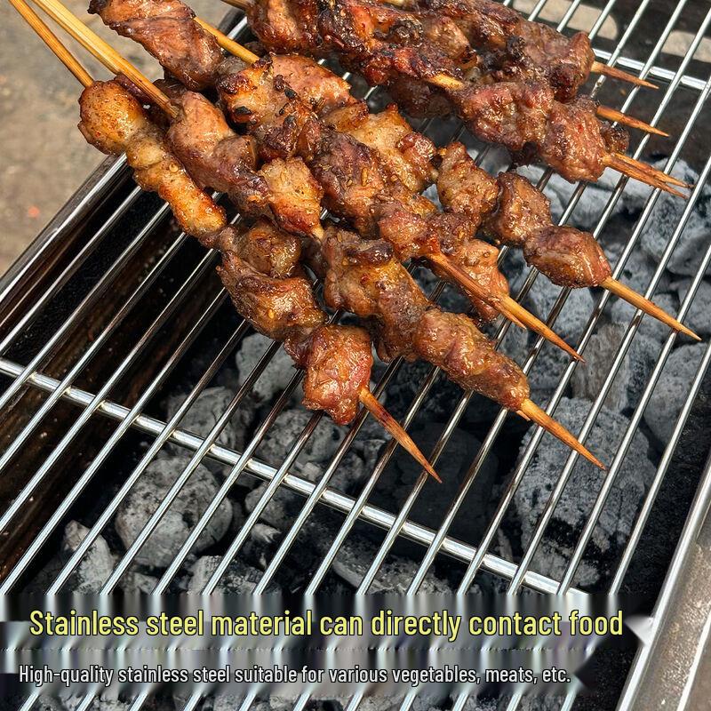 Stainless Steel Rectangular BBQ Grill Net