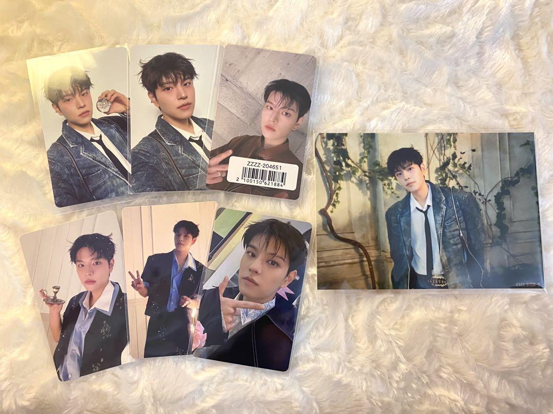 

[USED] Seungmin 7-piece set Stray Kids Hollow bonus store trading card included