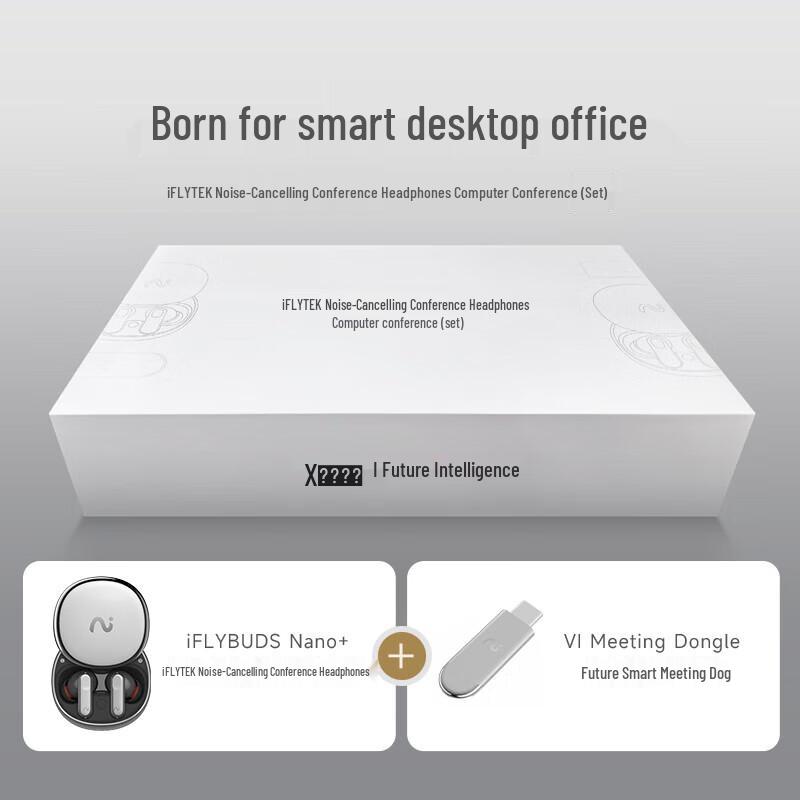 iFLYTEK HWD Nano+ Wireless ANC Conference Earbuds