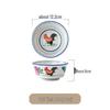 Traditional Rooster Pattern Bone China Soup Bowl Set