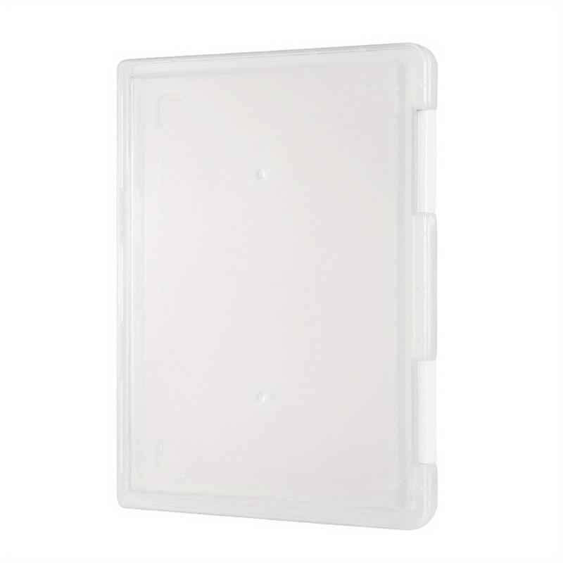 1pc Multi-layer Portable File Box Portable Transparent File Boxes A4 Plastic PP File Box Waterproof Contract Storage Boxes