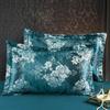 European-style Jacquard Pillowcases A Pair of Adult Pillowcases Single Student Dormitory 74*48cm Silk Satin Pillowcases 2 Pieces