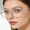 Eye Protection Eyeglasses Round Frame Women Glasses Vintage Anti-Blue Light Glasses  Women