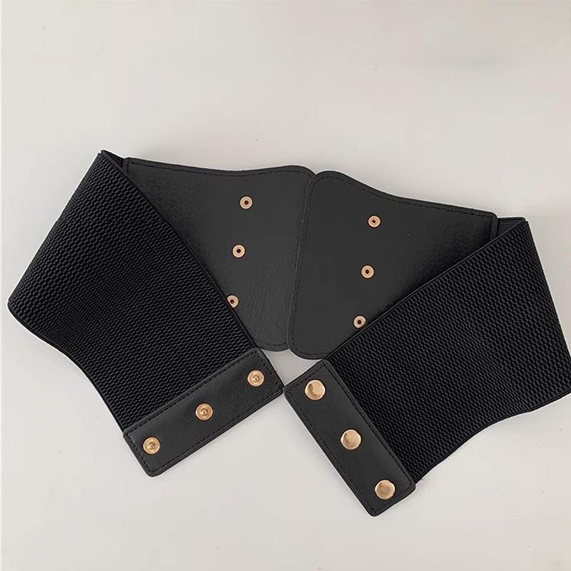 Elastic Wide Corset Belts For Women Waist Plus Size Belt Female Dress Waistband Big Stretch Cummerbunds Clothes Accessory