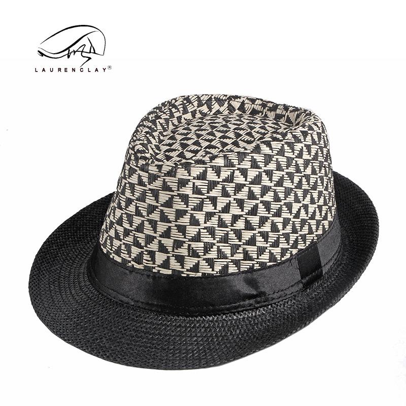 Summer Hat Women's Sunscreen Shade Top Hat Fashion Straw Jazz Hat Men's Outdoor Beach Hat Travel Hat