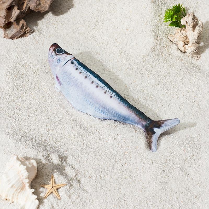 Intelligent Electric Simulated Electric Fish Originality Self Pleasure And Relaxation Cat Jumping Swinging Fish Teasing Cat Toy