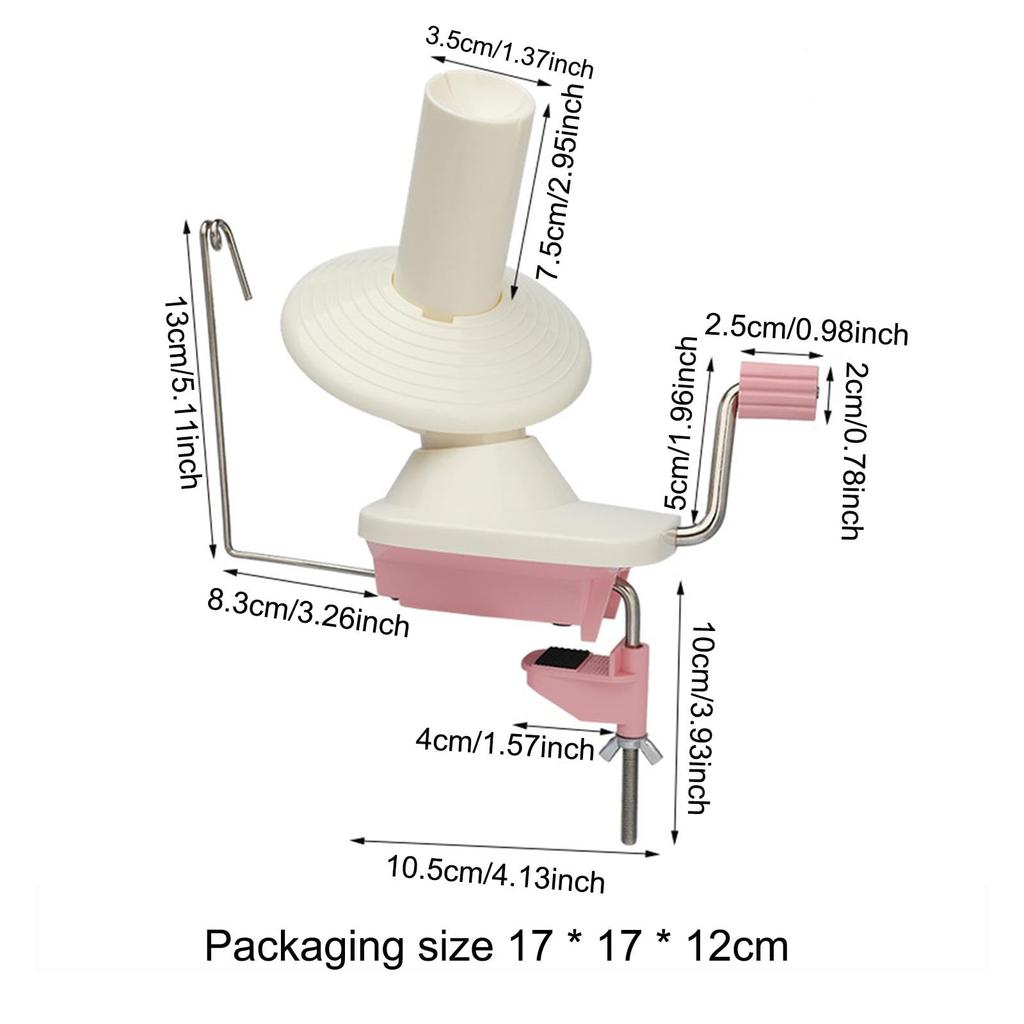 Dickly New Yarn Wool String Ball Home DIY Multifunctional Manual Yarn Craft Knitting Tools [2025 Arrival] Winder, Holder, Easy-to-Use Winder,