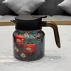 Portable Floral 316 Stainless Steel Teapot with Large Capacity & Inner Liner