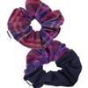 HANKY DONUT SCRUNCHIE [Blueberry] (1pc)