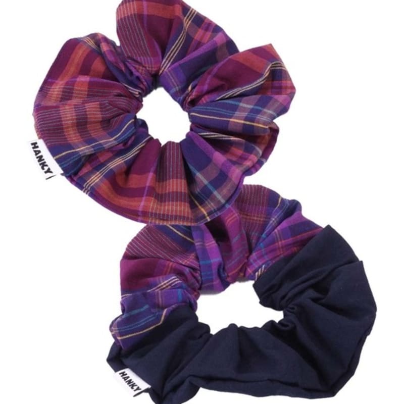 

СКРАНЧИ-БУБЛИК HANKY [Черничный] (1шт) HALF