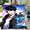1pc Blanket Solo Leveling Sung Jin-woo Print Design, Lightweight Blanket for Sofa, Bed- Soft &Warm, Gift for All Seasons Like Christmas, Halloween
