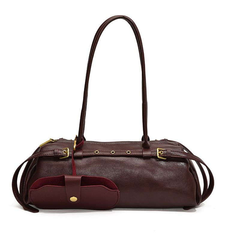 Pu Small Shoulder Bag For Women With Zipper Closure And Large Capacity For Daily Use