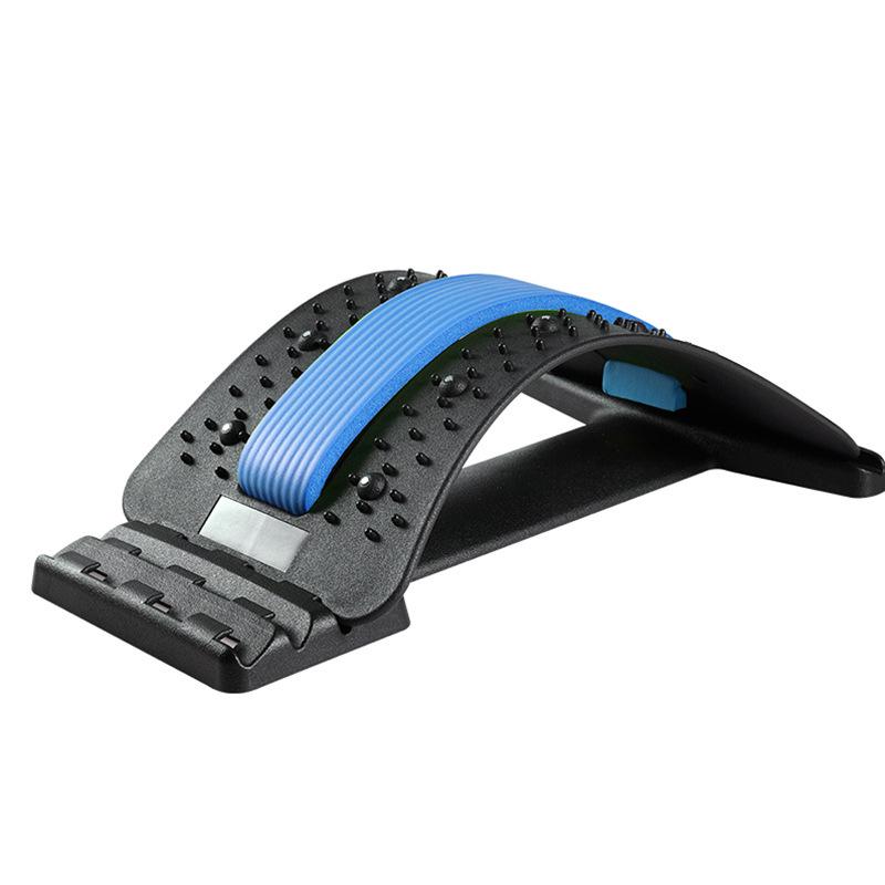 Four-Season Lumbar Traction Device: Spine Corrector & Waist Support Back Cushion for Discomfort