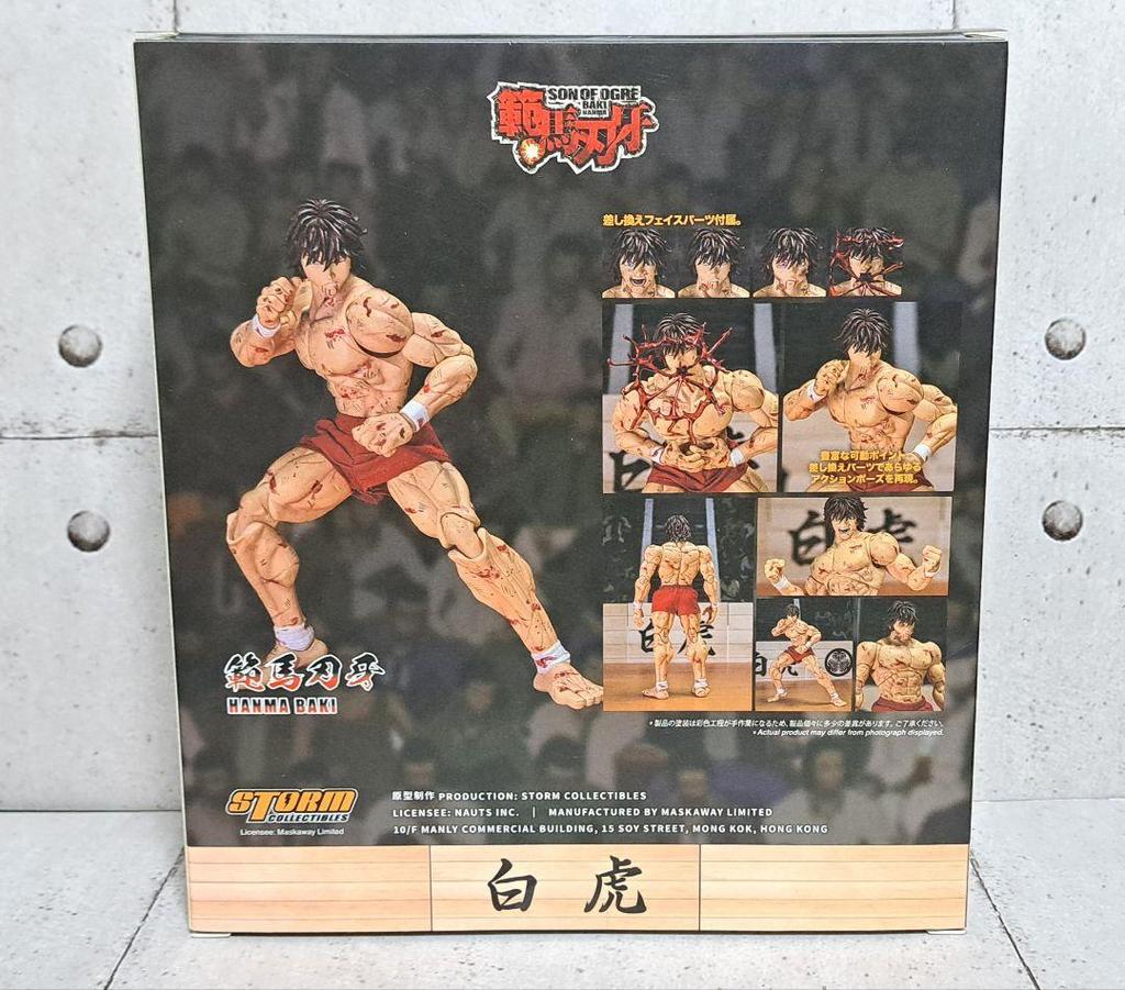 [USED] Excellent condition Storm Collectibles Baki Hanma Limited Edition figure