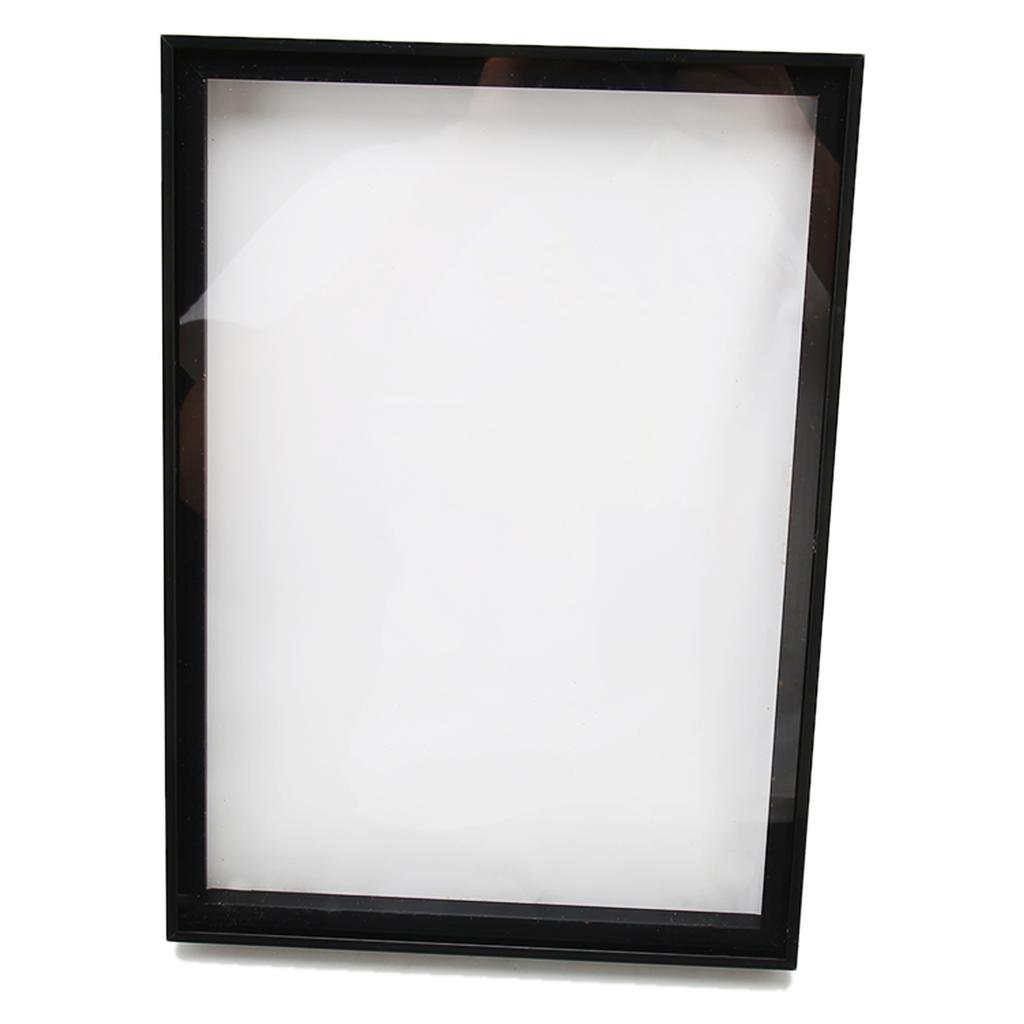 Picture Frame with Bracket Easy To Disassemble Plastic Decorative Photo Frame for Dried Flowers